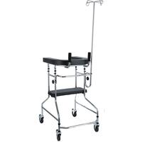 Pojízdné chodítko s opěrnou plochou a sedadlem