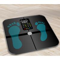 SMART váha s diagnostikou 15 tělesných parametrů + LED displej, Bluetooth a mobilní aplikace