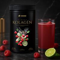 Kloubový kolagen UNIZDRAV malina & limetka, 20 + 10 dávek zdarma