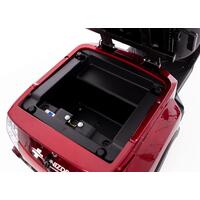 Elektrický tříkolový skútr CHAMPION pro seniory a imobilní - výkonný 1000W motor, červený