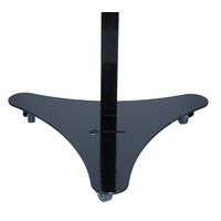 Germicidní zářič UNIZDRAV s displejem uzavřený mobilní – černé provedení