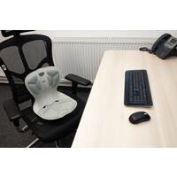 Ergonomická opěrka pro správné držení těla Curble Chair Comfy, černá