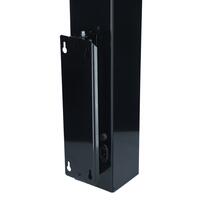 Germicidní zářič UNIZDRAV uzavřený nástěnný – černé provedení