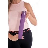 Odporové posilovací gumy růžové, sada 5 ks