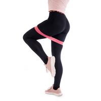 Odporové posilovací gumy růžové, sada 5 ks