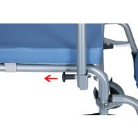 Toaletní křeslo pojízdné Komoda 45