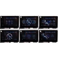 Masážní elektrické křeslo LUX 4D MASSAGER, černozlaté