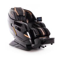 Masážní elektrické křeslo LUX 4D MASSAGER, černozlaté