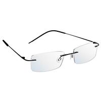 Brýle proti modrému světlu UNIZDRAV bezrámové + pouzdro, sáček a testovací sada