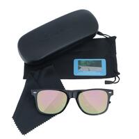 Polarizační brýle UNIZDRAV oranžové + pevné puzdro, sáček a tester