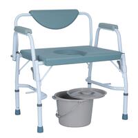 Toaletní křeslo nepojízdné s vyšší nosností do 290kg