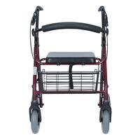 Odlehčené pojízdné chodítko UNIZDRAV, stříbrné