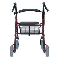 Odlehčené pojízdné chodítko UNIZDRAV, stříbrné