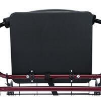 Odlehčené pojízdné chodítko UNIZDRAV, stříbrné