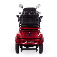 Elektrický tříkolový skútr CHAMPION DUO pro seniory a imobilní - výkonný 1000W motor