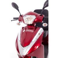 Elektrický tříkolový skútr CHAMPION DUO pro seniory a imobilní - výkonný 1000W motor