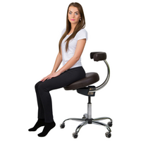 Ergonomická židle do ambulance, modrá