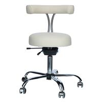 Ergonomická židle do ambulance, krémová