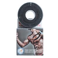 Kinezio tejp Ares 5 cm x 5 m, černý