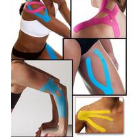 Kinezio tejp Ares 5 cm x 5 m, růžový