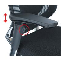 Ergonomická židle Office, bordová