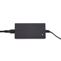 Relaxační polohovací křeslo COMFORT, antracitová látka