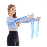 Posilovací guma na cvičení modrá 2 m (5,4kg - 7,7kg)