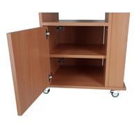 Noční stolek UNIZDRAV, světlý buk