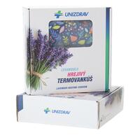 Hřejivý termo polštář UNIZDRAV Levandule Modrý