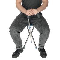 Vycházková hůl se židlí