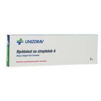 Profesionální rychlotest  na streptokok A, 1ks