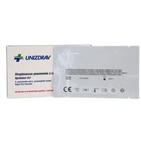 Streptococcus pneumoniae a Legionella pneumoniae  Kombinovaný test, 1ks