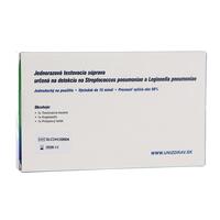 Streptococcus pneumoniae a Legionella pneumoniae  Kombinovaný test, 1ks