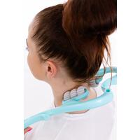 Masážní pomůcka na krční páteř se 6 válečky