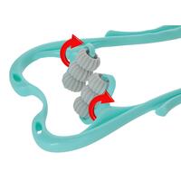 Masážní pomůcka na krční páteř se 6 válečky