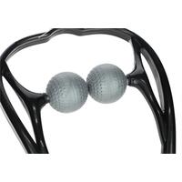 Masážní pomůcka na krk a krční páteř se 2 hlavicemi