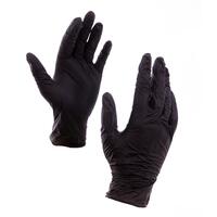 Nitrilové rukavice černé, 100ks