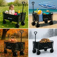 Skladací přepravní vozík UNIZDRAV s extra nosností až 150 kg