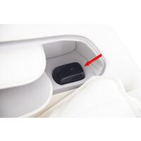 Masážní elektrické křeslo Prestige 3D MASSAGER s ionizátorem vzduchu, bílé