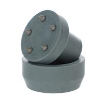 Protiskluzový nástavec na berlu s hroty, 16 mm