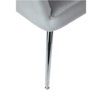 Relaxační křeslo s podnožkou Silver Luxury