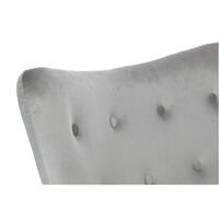 Relaxační křeslo s podnožkou Silver Luxury