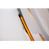 Masážní elektrické křeslo ProLux 4D MASSAGER s ionizátorem vzduchu, bílé