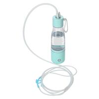 Láhev na výrobu vodíkové vody, tyrkysová