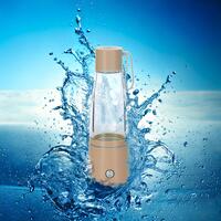 Láhev na výrobu vodíkové vody, bronzová