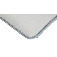 Přenosný vyhřívaný polštář k sezení, šedý