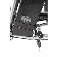 Tříkolové elektrické kolo Tornádo ZTECH, stříbrné