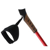 Trekingové hole, červené