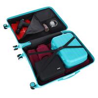 Cestovní kufr, tyrkysový