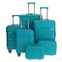 Cestovní kufr, tyrkysový